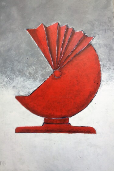 Malarstwo zatytułowany „Paraplu” autorstwa Dennis Van Den Bossche (D.Boss), Oryginalna praca, Akryl