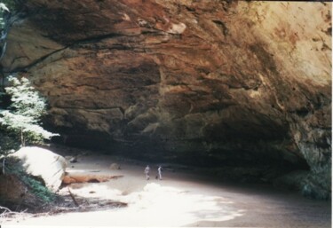Photography titled "Old mans cave, Hock…" by Dennis Rose, Original Artwork