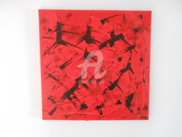 Painting titled "tableau abstrait" by Deph, Original Artwork, Acrylic