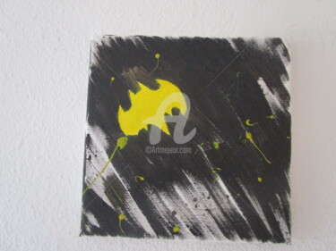 Schilderij getiteld "pop art batman 20x2…" door Deph, Origineel Kunstwerk, Acryl