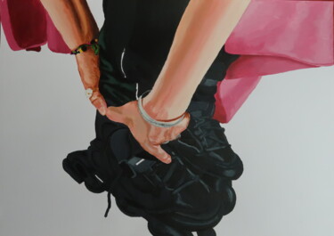 Peinture intitulée ""rollers" I" par Depict Sofia, Œuvre d'art originale, Acrylique