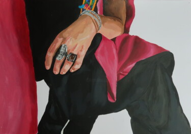 Картина под названием ""hands I"" - Depict Sofia, Подлинное произведение искусства, Акрил