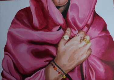 Painting titled ""hands III"" by Depict Sofia, Original Artwork, Acrylic