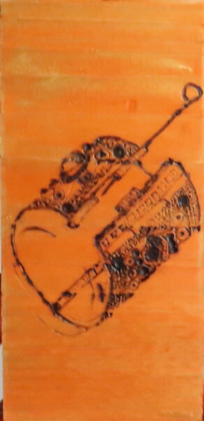 Incisioni, stampe intitolato ""pyrogravure I"" da Depict Sofia, Opera d'arte originale, incisione