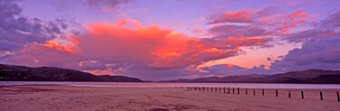 Fotografia zatytułowany „Sunset over the Bor…” autorstwa Derek Harris, Oryginalna praca, Fotografia nie manipulowana