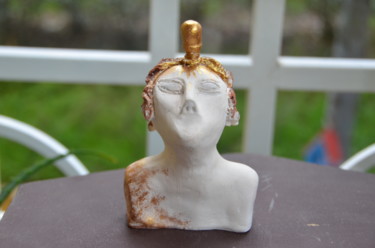 Sculpture titled "Enlightenment" by Derinsu Yener, Original Artwork, Ceramics