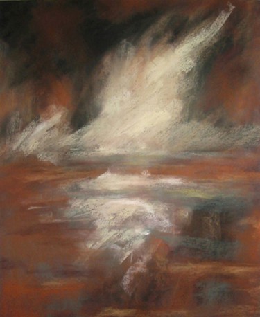 Schilderij getiteld "Pastel sur papier.…" door René Desenne, Origineel Kunstwerk, Anders