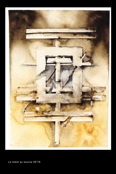 Peinture intitulée "74.jpg" par Gilles Dechaud, Œuvre d'art originale