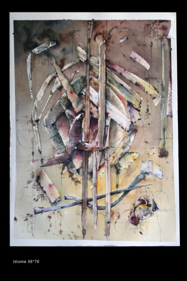 Peinture intitulée "95.jpg" par Gilles Dechaud, Œuvre d'art originale