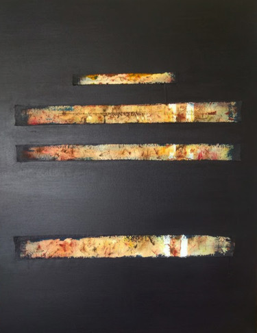 Peinture intitulée "techniques mixtes.j…" par Gilles Dechaud, Œuvre d'art originale
