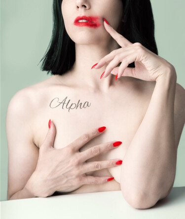 Fotografie mit dem Titel "Alpha" von Desiree Sydow, Original-Kunstwerk, Digitale Fotografie