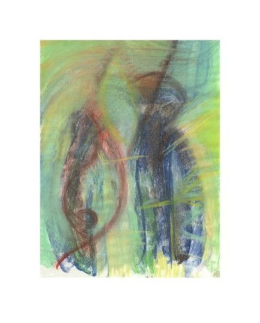 Картина под названием "Einlauf der Rhone i…" - Franziska Van Der Geest, Подлинное произведение искусства