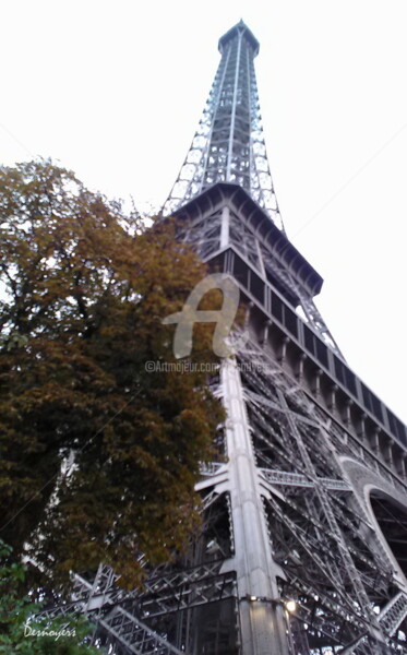 Fotografie getiteld "Tour Eiffel" door Desnoyers, Origineel Kunstwerk