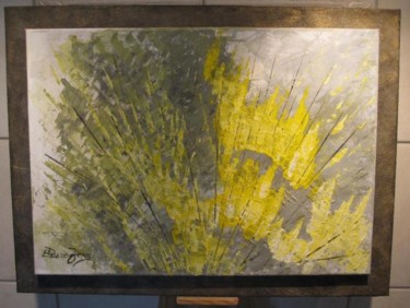 Painting titled "Soleïade 80/60" by Dominique Desroziers, Original Artwork