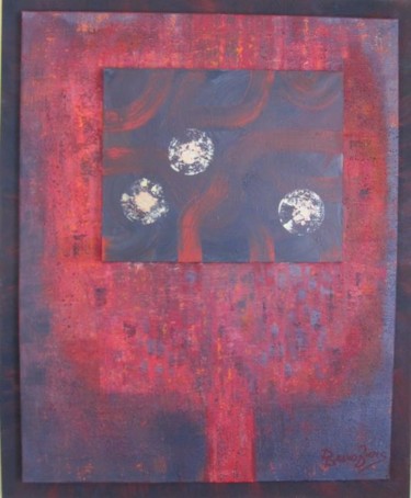 Peinture intitulée "Les trois soeurs" par Dominique Desroziers, Œuvre d'art originale, Huile