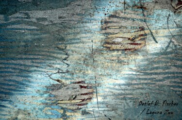 Arte digital titulada "Laguna Zwo" por Detlef B. Fischer, Obra de arte original, Fotografía manipulada