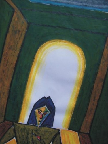 Pintura titulada "Fantasma de Canterv…" por Joseph De Utia, Obra de arte original, Oleo