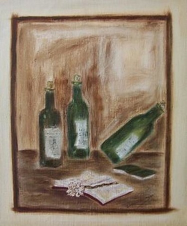 Peinture intitulée "L' IVRESSE" par R Devarrewaere, Œuvre d'art originale, Huile