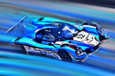 Arts numériques intitulée "Ligier - Endurance" par Deverviers, Œuvre d'art originale, Travail numérique 2D