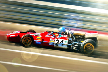 Photography titled "De Tomaso F1 anno 1…" by Deverviers, Original Artwork, Digital Photography