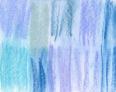 Peinture intitulée "Dans le bleu" par Marilys, Œuvre d'art originale