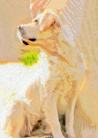 Digitale Kunst mit dem Titel "Canine canon" von Devonmeert, Original-Kunstwerk, Digitale Fotografie