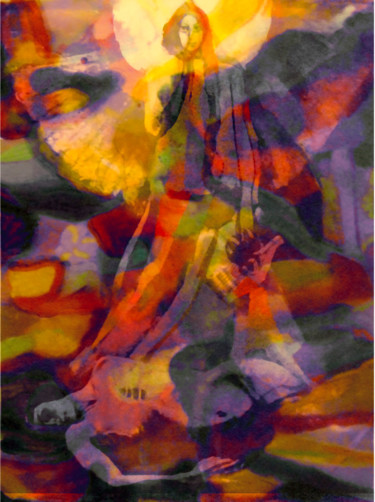 Disegno intitolato "Some Strange Passion" da Devorah Rosen, Opera d'arte originale, Pastello