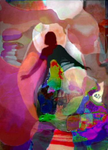 Arte digitale intitolato "Song of Apathy, Thi…" da Devorah Rosen, Opera d'arte originale, Pittura digitale