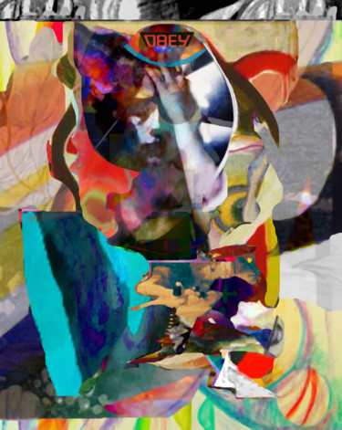 Digitale Kunst mit dem Titel "The Uncertain Peace…" von Devorah Rosen, Original-Kunstwerk, Digitale Malerei