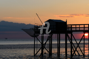 Photographie intitulée "Fort boyard au loin" par Dfred Photographie, Œuvre d'art originale