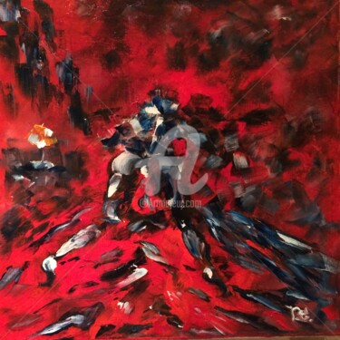 Pittura intitolato "Abstraction" da Dganna, Opera d'arte originale, Olio
