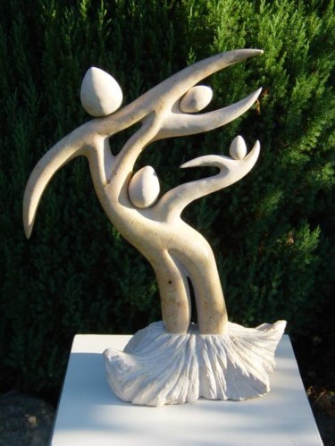 Sculpture intitulée "Conception" par Dgiro, Œuvre d'art originale