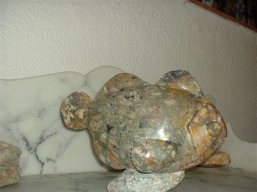 Sculpture intitulée "Poisson lune" par Dgiro, Œuvre d'art originale