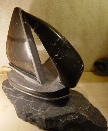 Sculpture intitulée "Voilier" par Dgiro, Œuvre d'art originale