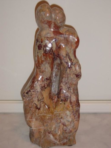 Sculpture intitulée "Lovingly" par Dgiro, Œuvre d'art originale