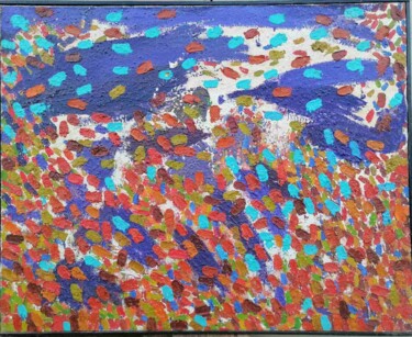 Картина под названием "Весенний Ветер" - Dian Esinenco, Подлинное произведение искусства, Масло