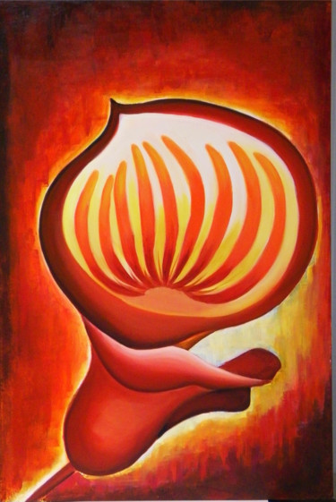 Painting titled "tulip-2.jpg" by Diana Afandi, Original Artwork