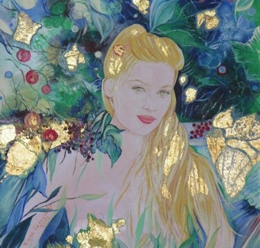 Ζωγραφική με τίτλο "Beata" από Diana Carnevale, Αυθεντικά έργα τέχνης
