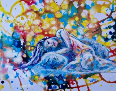 Pintura titulada "Acrylic Painting St…" por Diana Dimova - Traxi, Obra de arte original, Acrílico