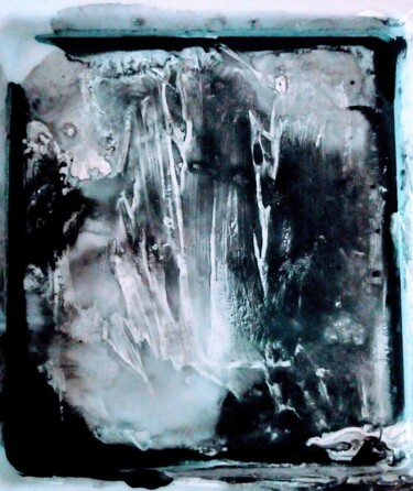 Painting titled "Memories On Ice" by Diana Heit, Original Artwork, Acrylic