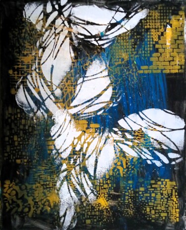 Pittura intitolato "Lisette or Movement…" da Diana Heit, Opera d'arte originale, Acrilico Montato su Telaio per barella in l…