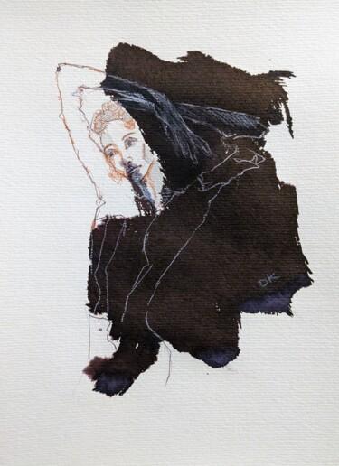 Drawing titled "Schattenspiel" by Diana Knepper, Original Artwork, Ink