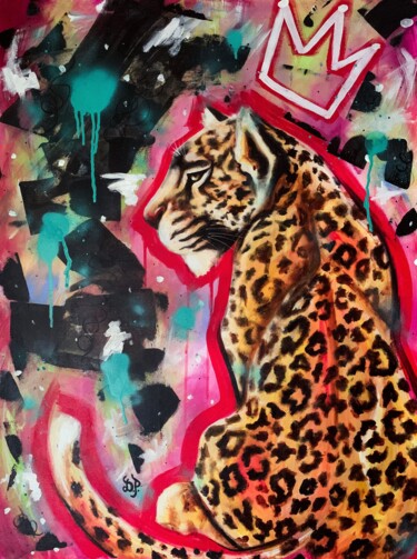 Painting titled "Be Bold" by Diana Pimienta, Original Artwork, Acrylic
