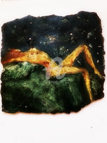 Pittura intitolato "Dreaming" da Diana Surge, Opera d'arte originale, Altro