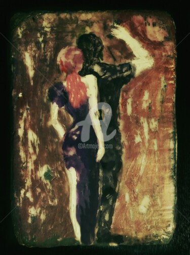 Картина под названием "Unconditional love?…" - Diana Surge, Подлинное произведение искусства, Другой