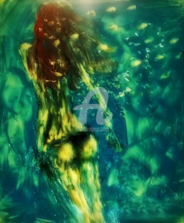 Painting titled "Asylum" by Diana Surge, Original Artwork, Other