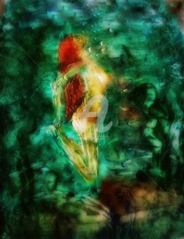 Картина под названием "Underwater2" - Diana Surge, Подлинное произведение искусства, Другой