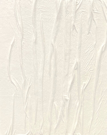 Painting titled "Marble Veil" by Diana Virgo, Original Artwork, Fabric