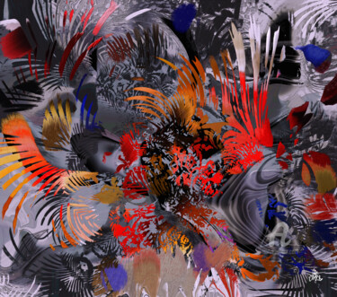 Digitale Kunst mit dem Titel "Exotic #ArtistSuppo…" von Diana Coatu, Original-Kunstwerk, Digitale Malerei
