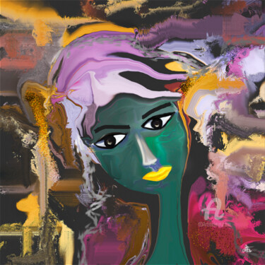 Digital Arts titled "The Complicated Emo…" by Diana Coatu, Original Artwork, Digital Painting